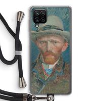 Van Gogh: Samsung Galaxy A12 Transparant Hoesje met koord