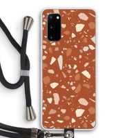 Terrazzo N°22: Samsung Galaxy S20 Transparant Hoesje met koord
