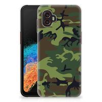 Samsung Galaxy Xcover 6 Pro TPU bumper Army Dark - thumbnail