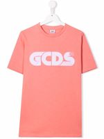 Gcds Kids t-shirt à logo imprimé - Rose