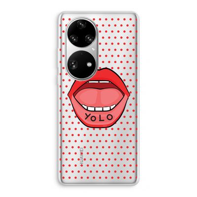 Yolo Denise: Huawei P50 Pro Transparant Hoesje