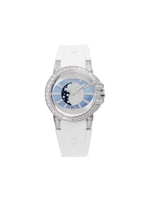 Harry Winston montre Ocean 36 mm pre-owned (2010) - Blanc