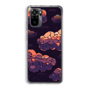 Patroon Wolken: Xiaomi Redmi Note 10 Pro Transparant Hoesje