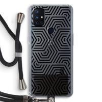 Magic pattern: OnePlus Nord N10 5G Transparant Hoesje met koord - thumbnail