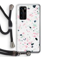 Terrazzo N°3: Huawei P40 Transparant Hoesje met koord