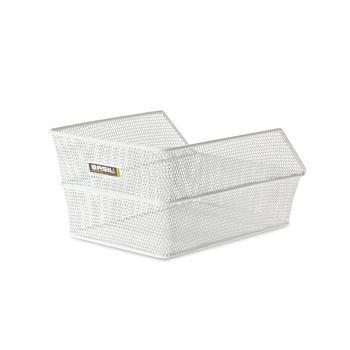 Basil cento s - fietsmand - achterop - wit
