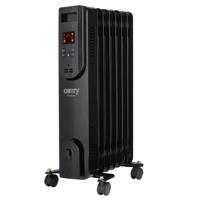Elektrische oliekachel met afstandsbediening CAMRY CR 7812, 7 lamellen, 1500 W zwart