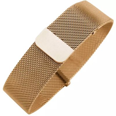 Horlogeband Universeel WD017R Mesh/Milanees Rosé 14mm