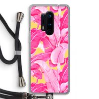 Pink Banana: OnePlus 8 Pro Transparant Hoesje met koord