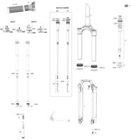 ROCKSHOX verende voorvork "sid select rl 3p" 27,5"+ / 29" boost susp.fork rs sid sel.rl 3p 27,5"+/29" boost remo.