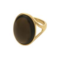 iXXXi Fame Ring Mirage Brown | Goud