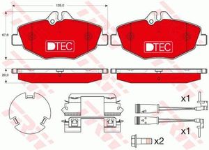 Trw Remblokset GDB1542DTE