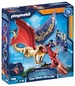 PlaymobilÂ® Dragons the nine realms 71080 wu & wei with