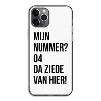 Da ziede van hier: iPhone 11 Pro Transparant Hoesje