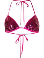 TOM FORD soutien-gorge à sequins brodés - Rose - thumbnail