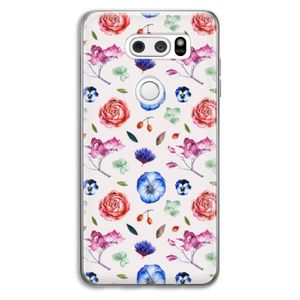 Bloemetjes: LG V30 Transparant Hoesje