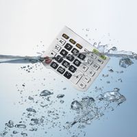 Casio WD-320MT calculator Desktop Financiële rekenmachine Zwart, Wit - thumbnail