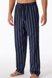 Schiesser pyjamabroek blauw gestreept