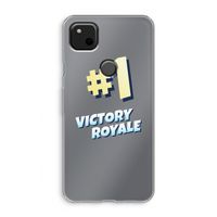 Victory Royale: Google Pixel 4a Transparant Hoesje