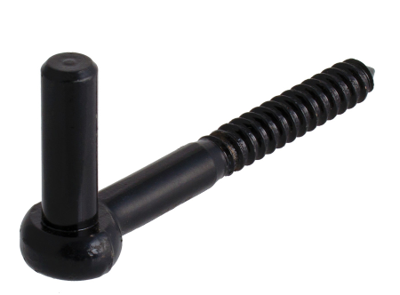 Waelbers Inschroefduim rond 18mm zwart - 10 Stuk(s) - 839017.05