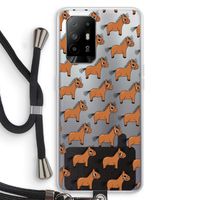 Pony: Oppo A95 5G Transparant Hoesje met koord