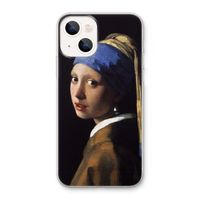 The Pearl Earring: iPhone 13 Transparant Hoesje