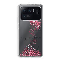 Hartjes en kusjes: Xiaomi Mi 11 Ultra Transparant Hoesje