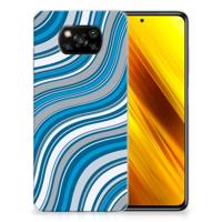 Xiaomi Poco X3 | Poco X3 Pro | TPU bumper | Waves Blue Xiaomi Poco X3 | Poco X3 Pro | TPU bumper | Waves Blue