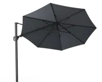 Platinum Sun & Shade zweefparasol challenger t2 350cm antraciet