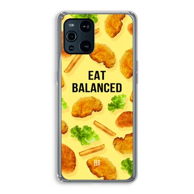 Eat Balanced: Oppo Find X3 Transparant Hoesje