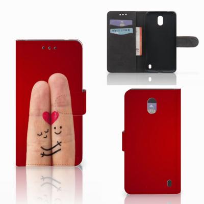 Nokia 2 | Wallet Case | met Pasjes | Liefde - Origineel Romantisch Cadeau