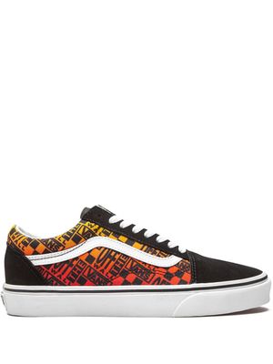 Vans "baskets Old Skool ""Off the Wall Logos - Orange""" - Noir