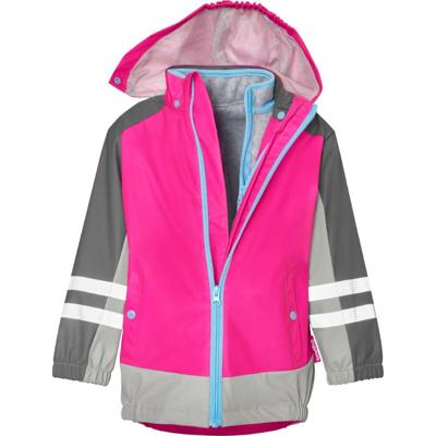 Playshoes regenjas 3-in-1 Fuchsia-140