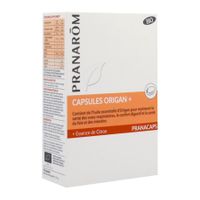 Pranarôm Pranacaps Oregano + 30 Capsules - thumbnail