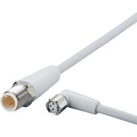 ifm Electronic EVF246 Verbindingskabel Aantal polen (sensoren): 3, 3 Stekker, recht, Bus, haaks 5.0 m 1 stuk(s)