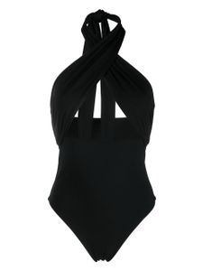 Nanushka maillot de bain à découpes - Noir