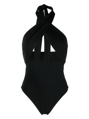 Nanushka maillot de bain à découpes - Noir