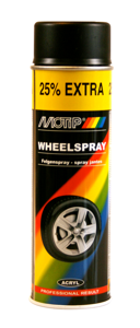 MOTIP Velgenlak | Zwart | 500ml - 04018