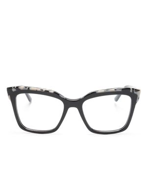 Karl Lagerfeld lunettes de vue à monture papillon - Noir