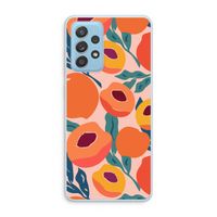 Perzik: Samsung Galaxy A73 Transparant Hoesje