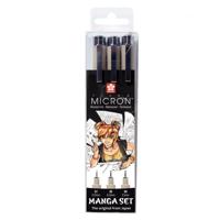 Sakura • pigma micron manga set 3stuks