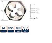 Rotec Zeskant snijmoer m24 din382 hss