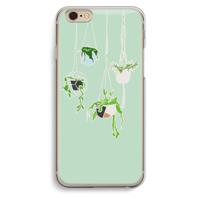 Hang In There: iPhone 6 / 6S Transparant Hoesje