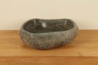 Waschbecken Flussstein RM030323, 46x41x14 cm