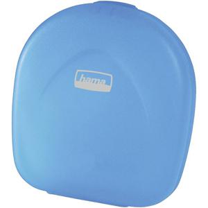 Hama CD-tas 24 CDs/DVDs/Blu-rays Kunststof, Polypropyleen Blauw, Transparant 1 stuk(s) (b x h x d) 145 x 155 x 38 mm 00051334