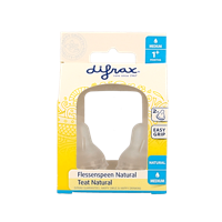 Flesspeen medium natural 2 Stuks