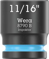 Wera 8790 B Impaktor-dop met 3/8"-aandrijving, 11/16" x 30 mm - 05005521001
