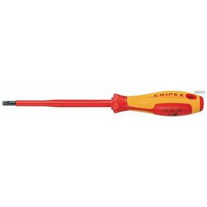 Knipex VDE VDE Platte schroevendraaier Kopbreedte: 2.5 mm Koplengte: 75 mm DIN EN 60900