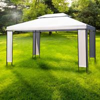 Paviljoen Prieel 3x4 m wit