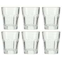 Amuseglazen - 6x - 55 ml - transparant - D4,8 x H5,6 cm - glas - aperitief glazen